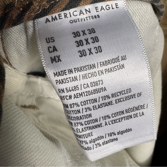 American Eagle flex slim lived in khakis size 30/30 NWT - Picture 6 of 6